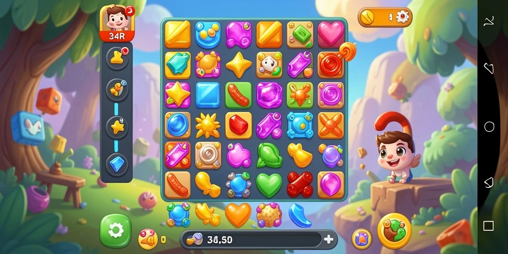 Tampilan menarik dari gameplay 34R yang mengasyikkan.