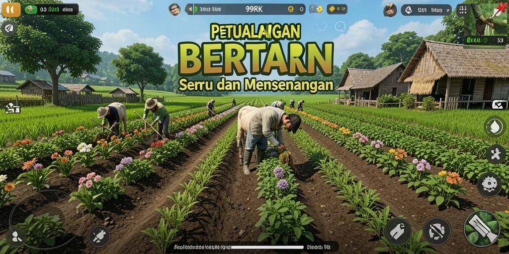 Tampilan gameplay <strong>99RK</strong> yang menarik dan penuh warna.