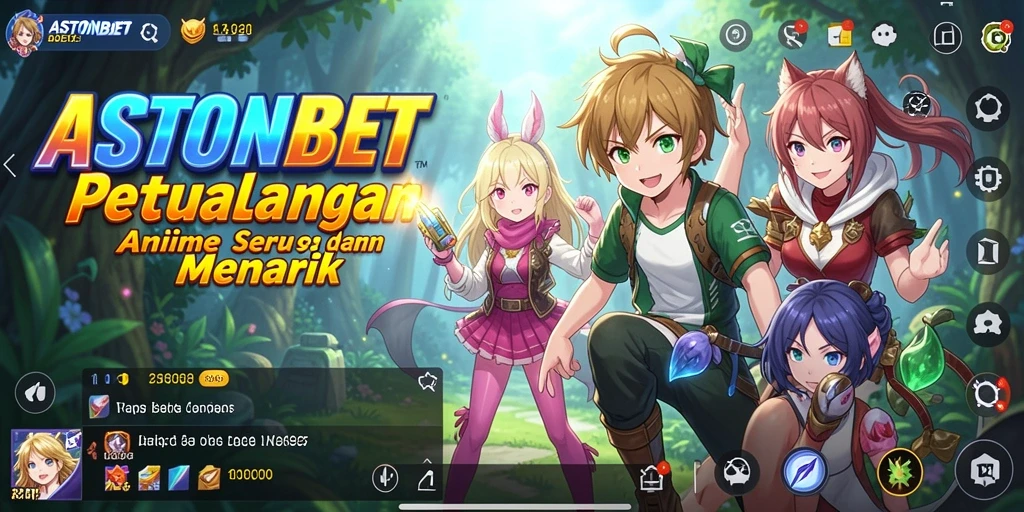 Screenshot gameplay <strong>ASTONBET</strong> menampilkan aksi seru dan karakter Anime favorit.