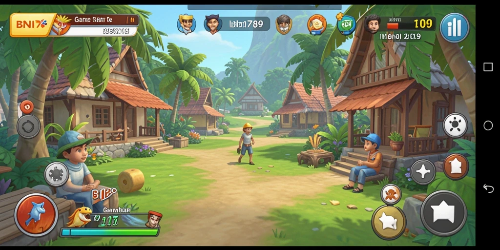 Tampilan gameplay BNI789 yang menyenangkan dan penuh warna.