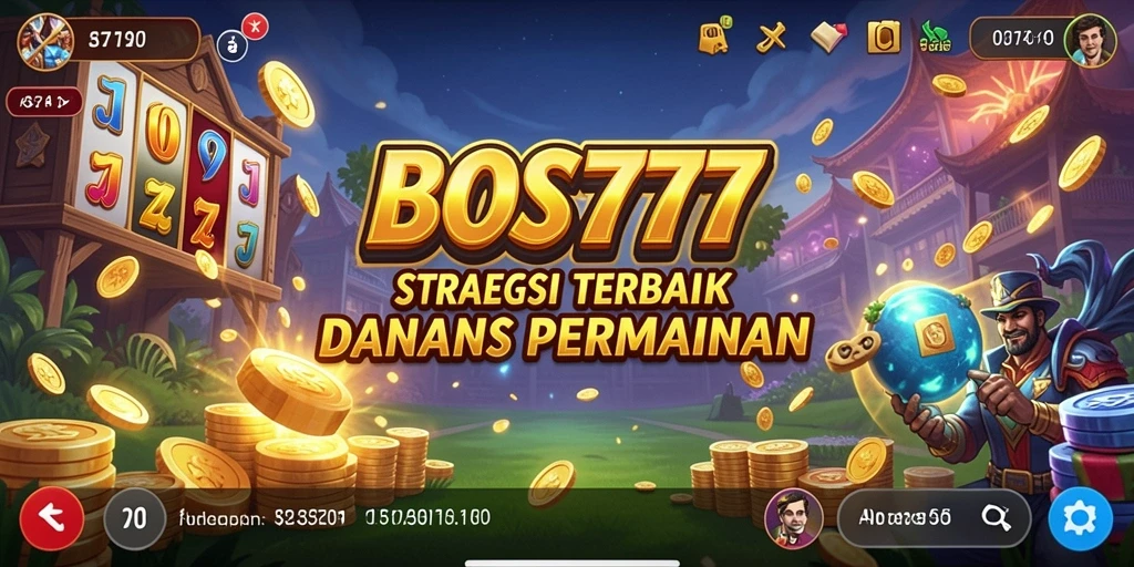 Screenshot utama BOS777 menampilkan pertarungan strategis yang menegangkan.