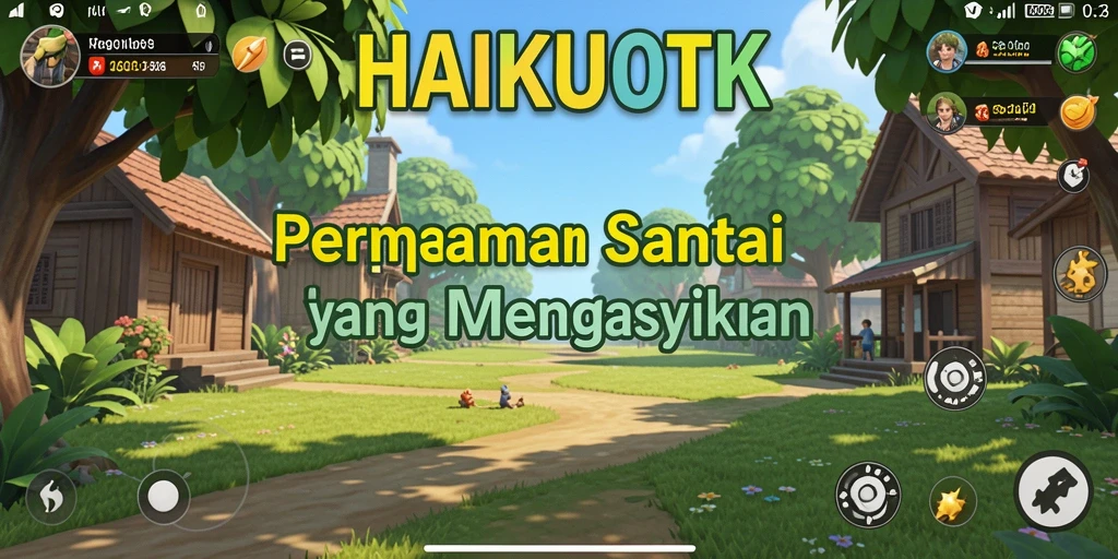 Screenshot utama HAIKUOTK menampilkan gameplay yang seru dan interaktif.