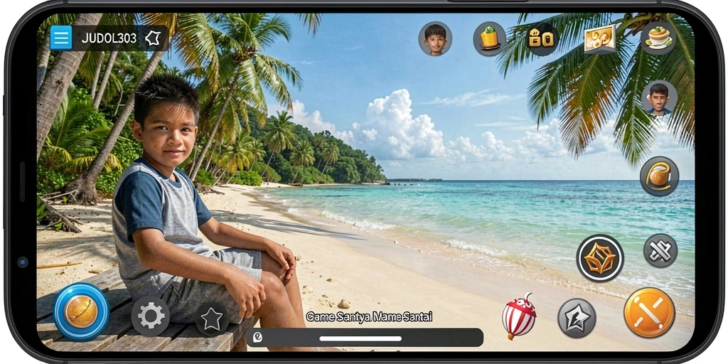 Tampilan gameplay menarik dari JUDOL303 yang penuh warna.