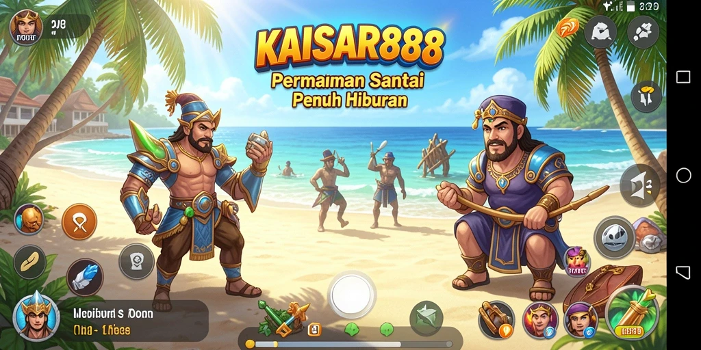 Tampilan menarik dan gameplay seru KAISAR888