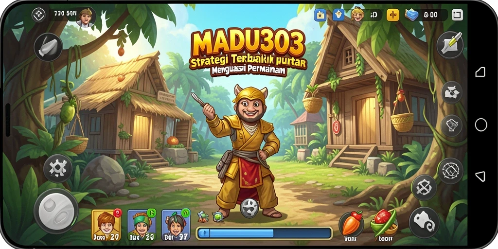 Tampilan gameplay menarik di MADU303 dengan elemen strategi mendalam.