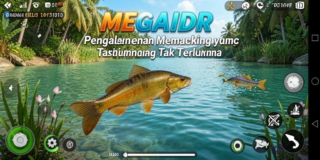 Tangkapan besar dalam gameplay MEGAIDR yang menarik.