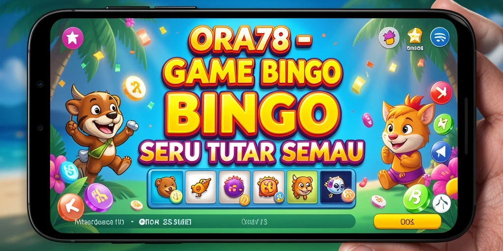 Tampilan permainan Bingo yang seru dan interaktif di ORA78.