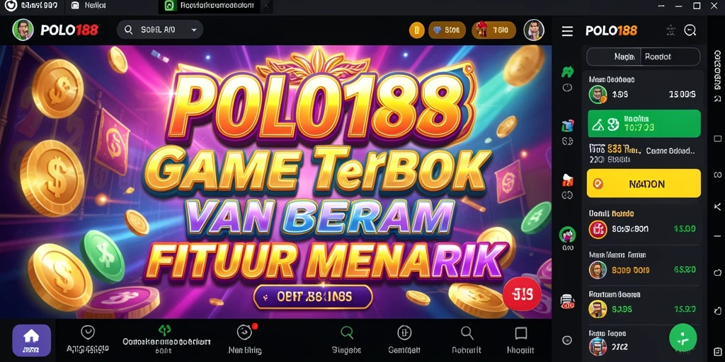 Tampilan gameplay POLO188 yang seru dan menarik.