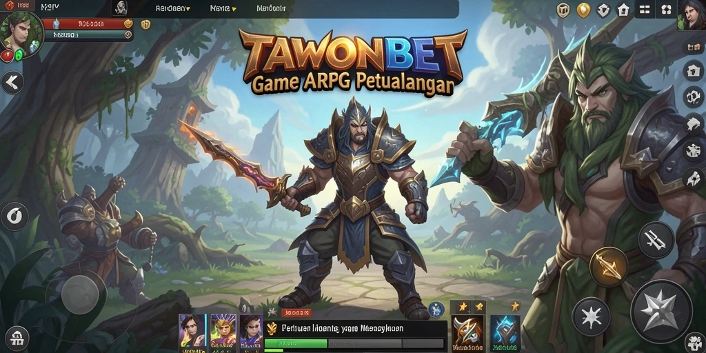Tampilan gameplay seru dalam TAWONBET yang penuh aksi dan petualangan.